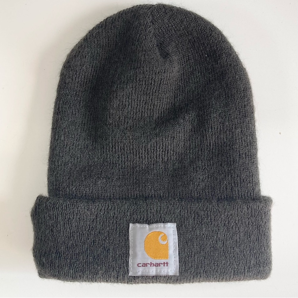 Carhartt Dark Gray Beanie Hat
